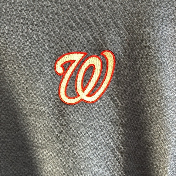 Columbia Nationals Men’s Large Omni-Heat Navy Pullover in excellent condition. - Picture 2 of 10